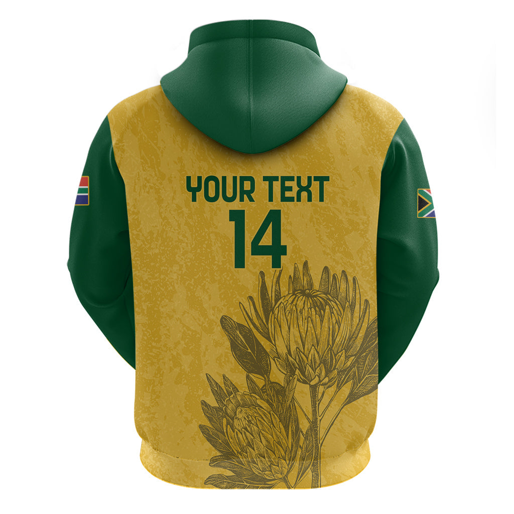 Custom South Africa Soccer Hoodie Go Banyana Banyana Proteas LT14