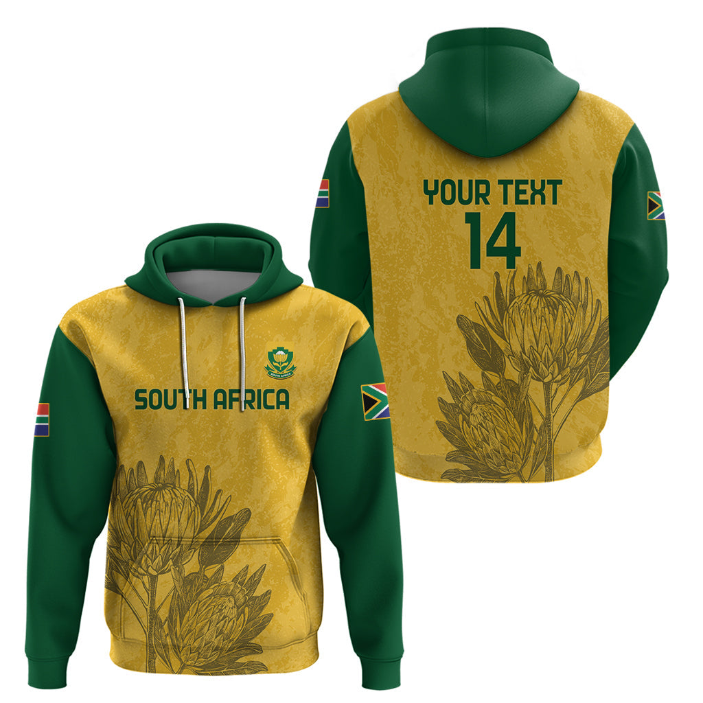Custom South Africa Soccer Hoodie Go Banyana Banyana Proteas LT14