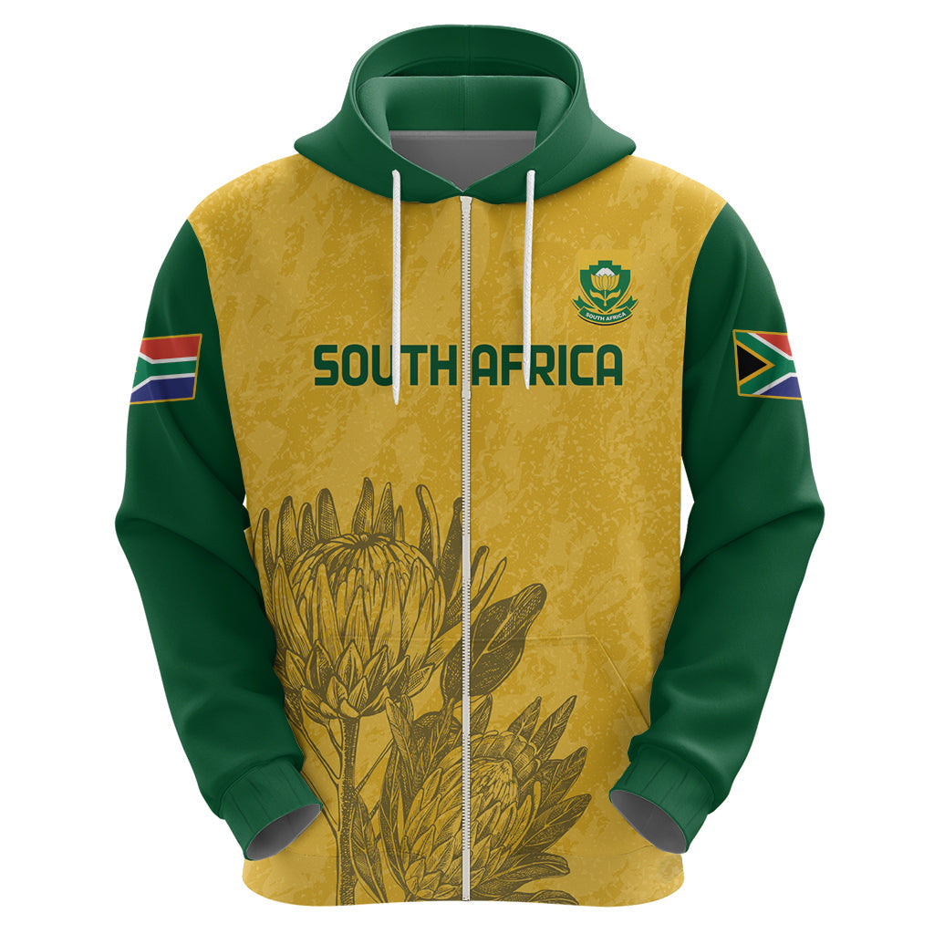 Custom South Africa Soccer Hoodie Go Banyana Banyana Proteas LT14