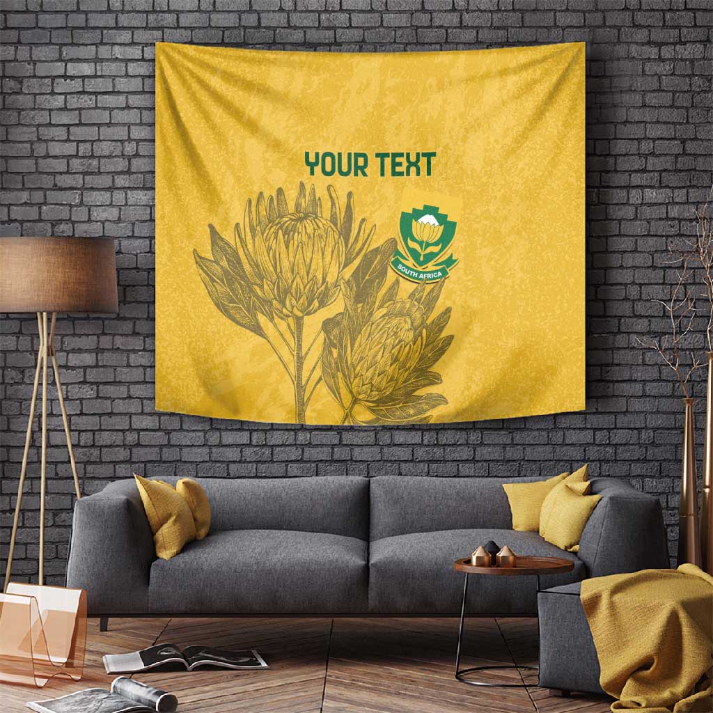 Custom South Africa Soccer Tapestry Go Banyana Banyana Proteas LT14