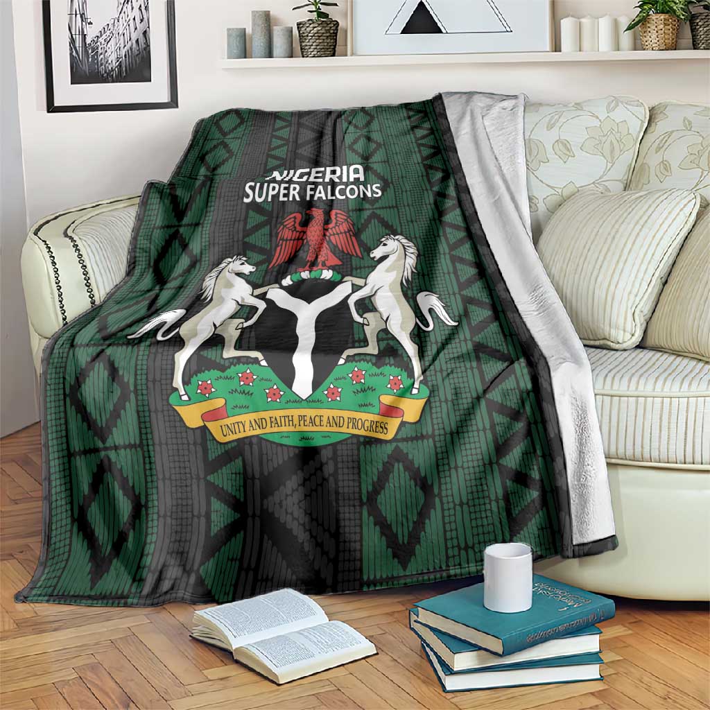 Nigeria Football Blanket Go Super Falcons African Pattern LT14