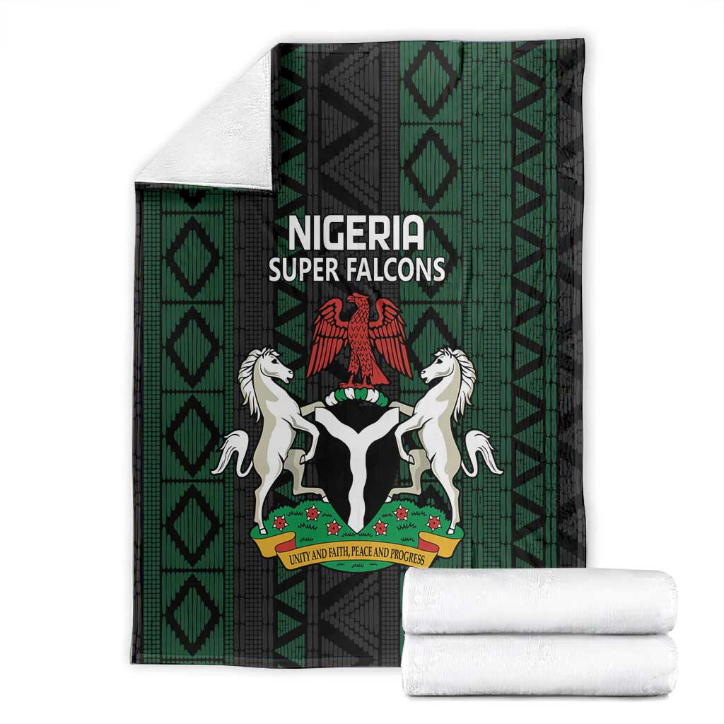 Nigeria Football Blanket Go Super Falcons African Pattern LT14