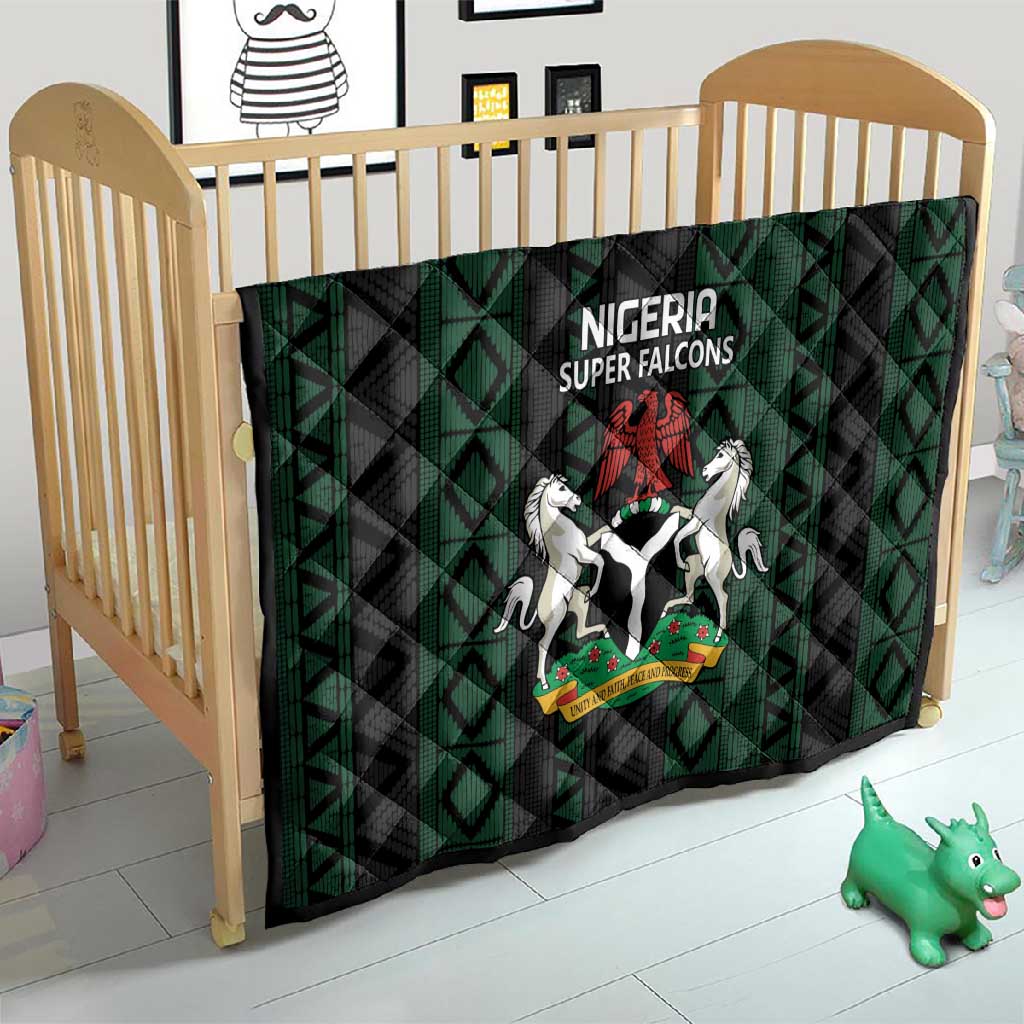 Nigeria Football Quilt Go Super Falcons African Pattern LT14