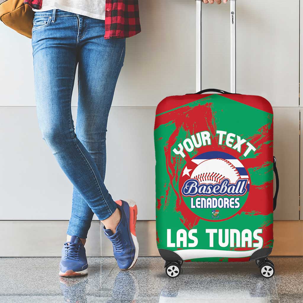 La Tunas 2025 Baseball Custom Luggage Cover Cuba Go Champions LT14