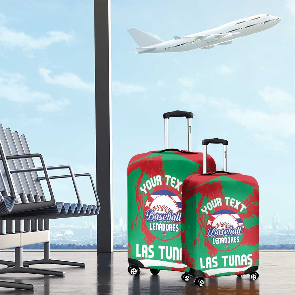 La Tunas 2025 Baseball Custom Luggage Cover Cuba Go Champions LT14