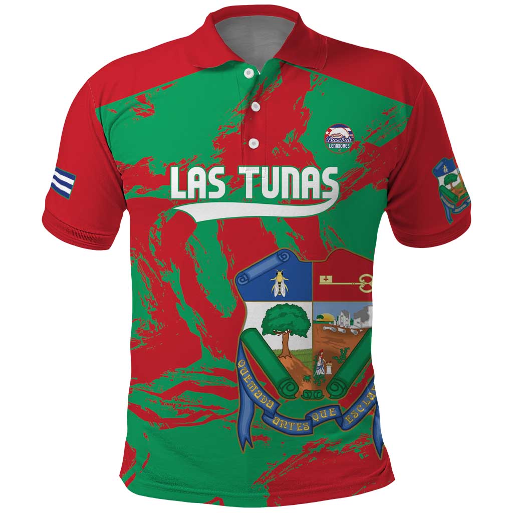 La Tunas 2025 Baseball Custom Polo Shirt Cuba Go Champions LT14