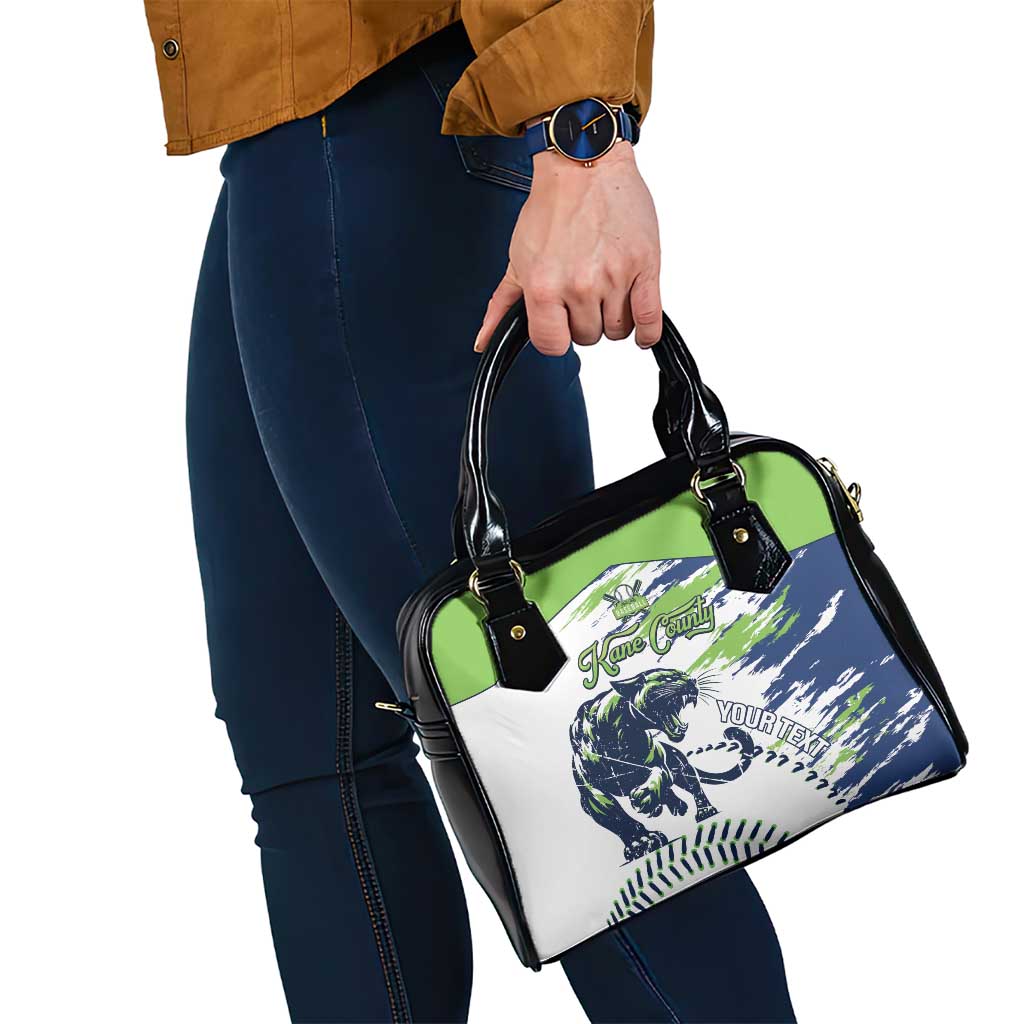 Kane County 2025 Baseball Custom Shoulder Handbag Come On Cougar LT14