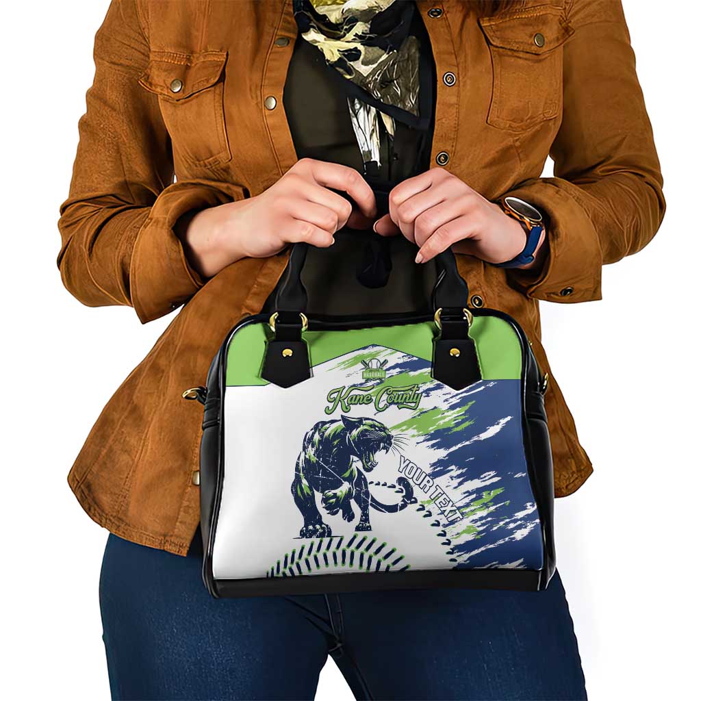 Kane County 2025 Baseball Custom Shoulder Handbag Come On Cougar LT14