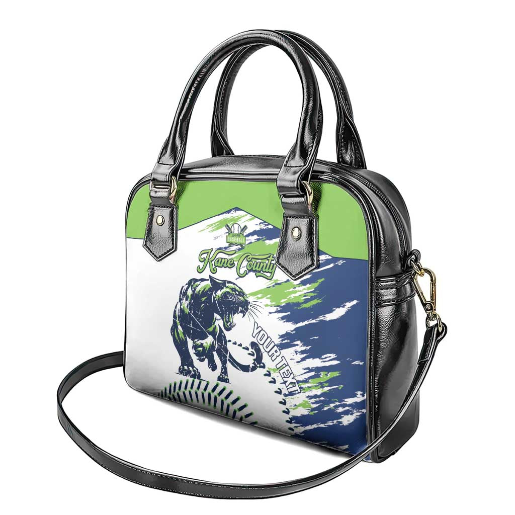 Kane County 2025 Baseball Custom Shoulder Handbag Come On Cougar LT14