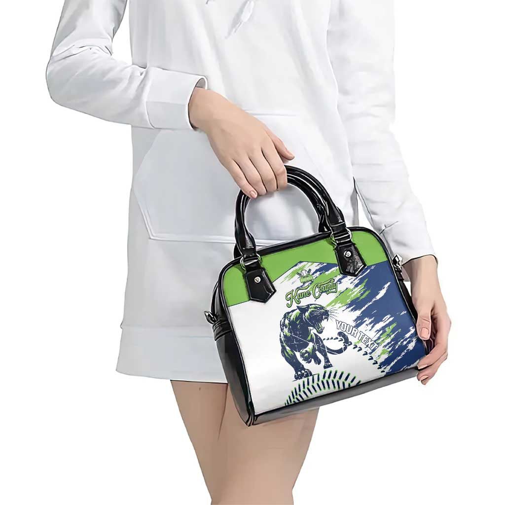 Kane County 2025 Baseball Custom Shoulder Handbag Come On Cougar LT14