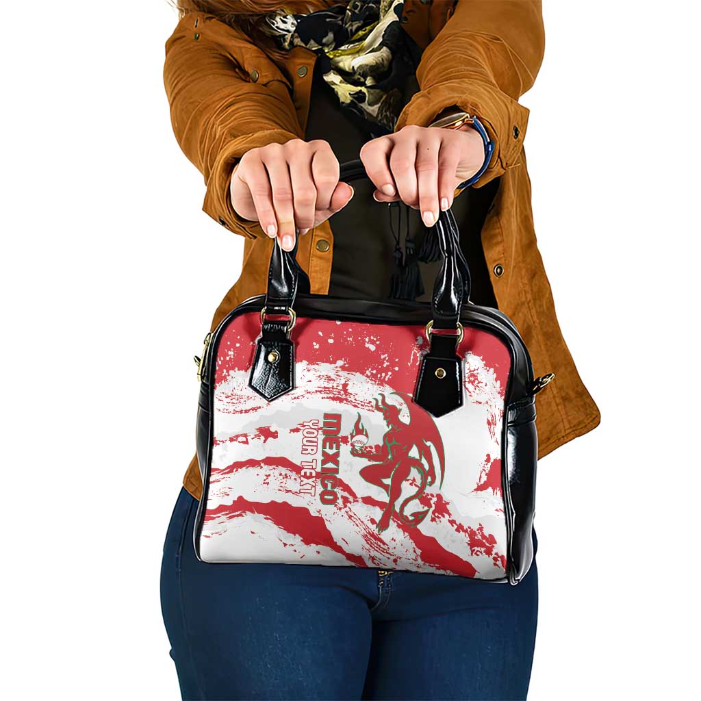 Diablos Rojos 2025 Baseball Custom Shoulder Handbag Come On Mexico LT14