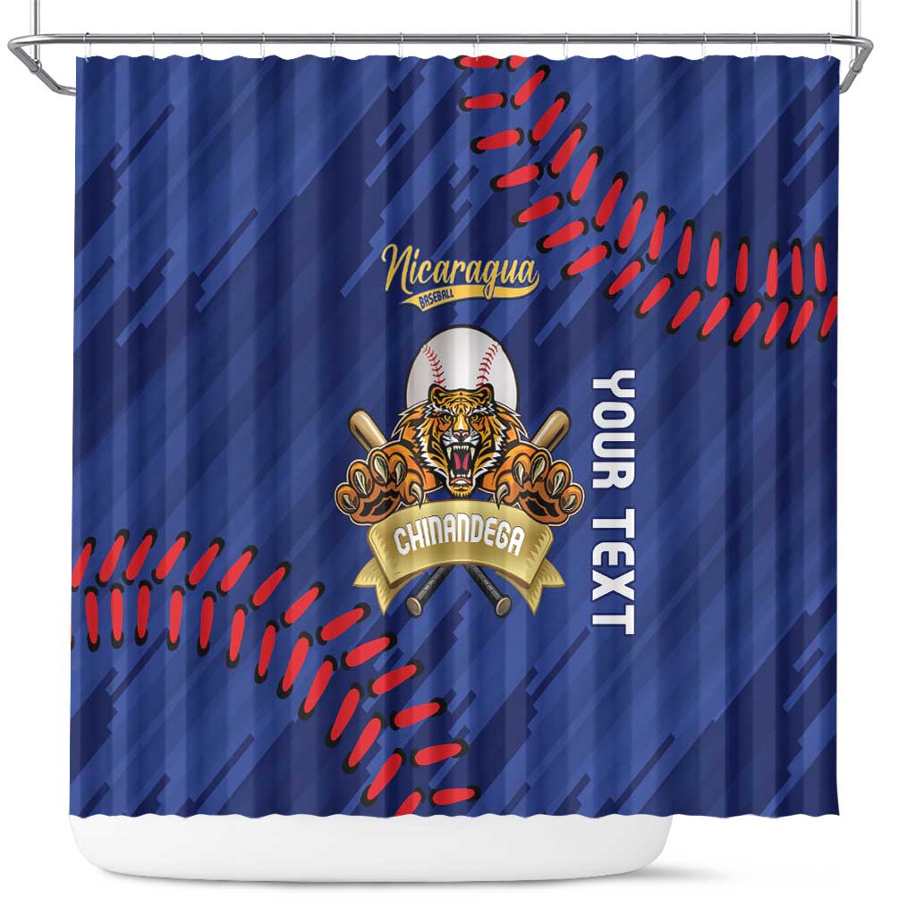 Chinandega 2025 Baseball Custom Shower Curtain Come On Tigres LT14