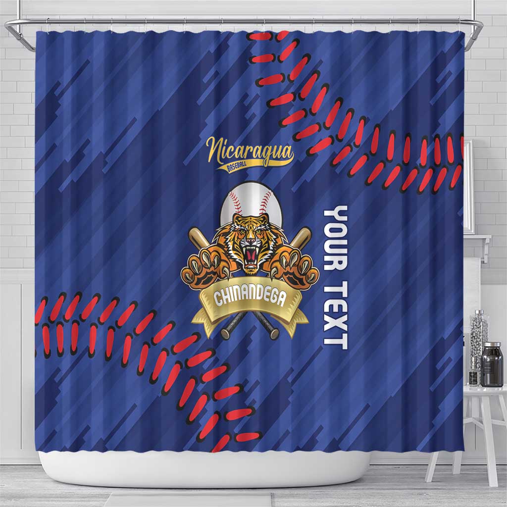 Chinandega 2025 Baseball Custom Shower Curtain Come On Tigres LT14