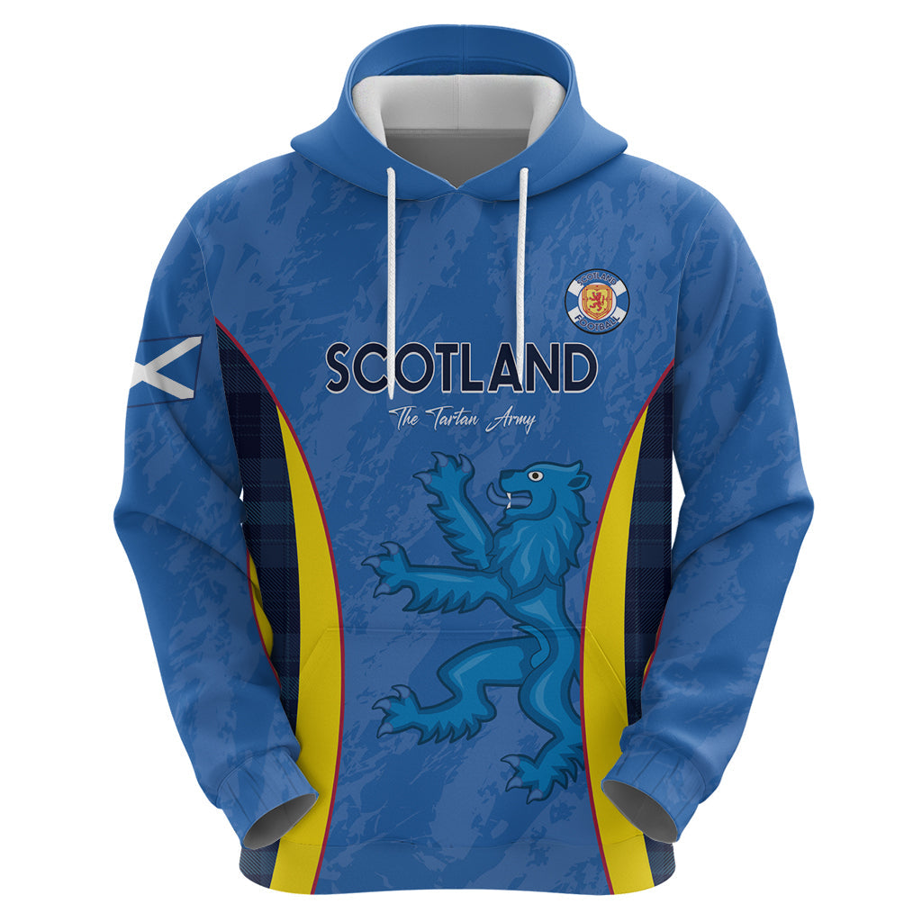 Custom Scotland Football Hoodie 2024 Go Champions Scottish LT14