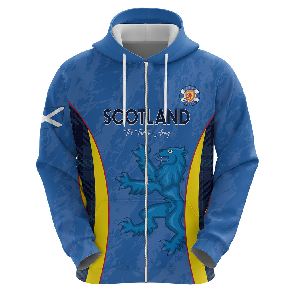 Custom Scotland Football Hoodie 2024 Go Champions Scottish LT14