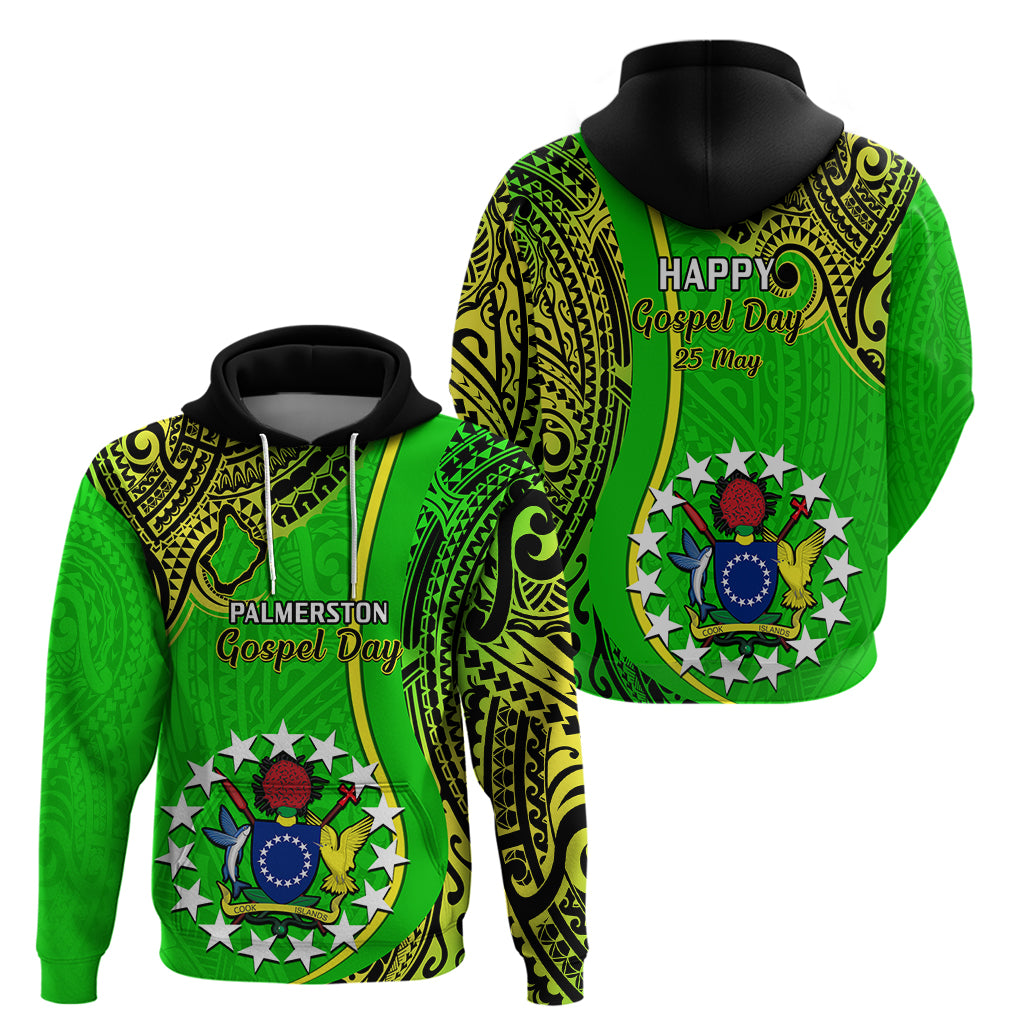 25 May Palmerston Island Gospel Day Hoodie Cook Islands Tribal Pattern LT14