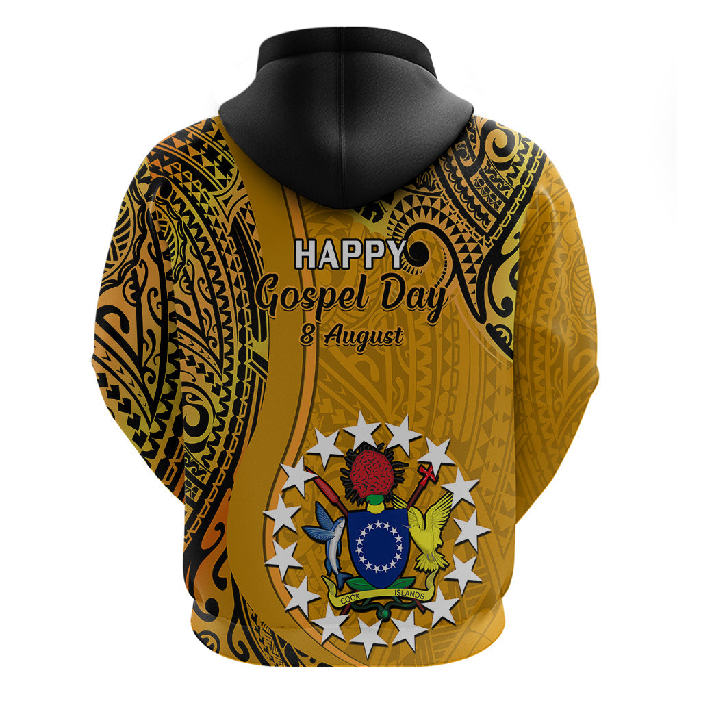 8 August  Manihiki Island Gospel Day Hoodie Cook Islands Tribal Pattern LT14
