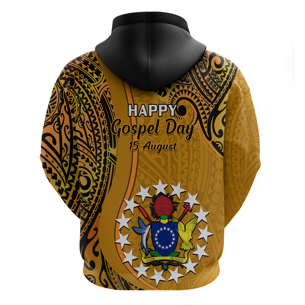 15 August  Rakahanga Island Gospel Day Hoodie Cook Islands Tribal Pattern LT14