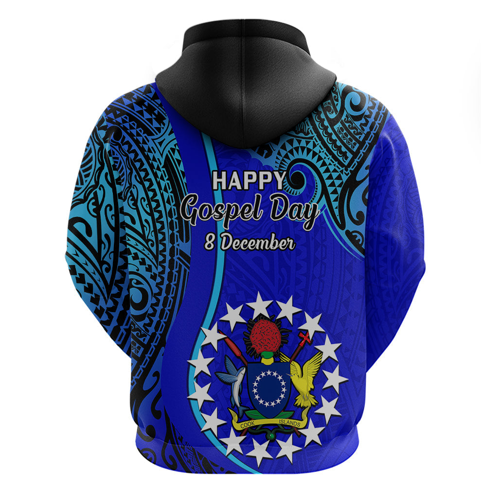 8 December Pukapuka Island Gospel Day Hoodie Cook Islands Tribal Pattern LT14