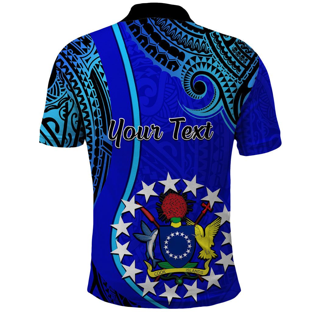 Personalised 8 December Pukapuka Island Gospel Day Polo Shirt Cook Islands Tribal Pattern LT14