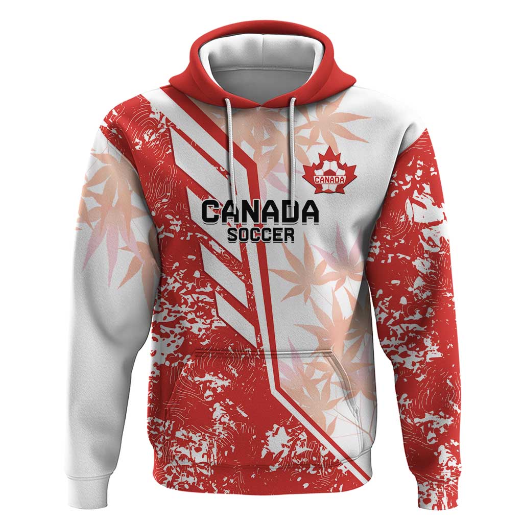 Custom Canada Soccer Hoodie Les Rouges Sporty Style LT14