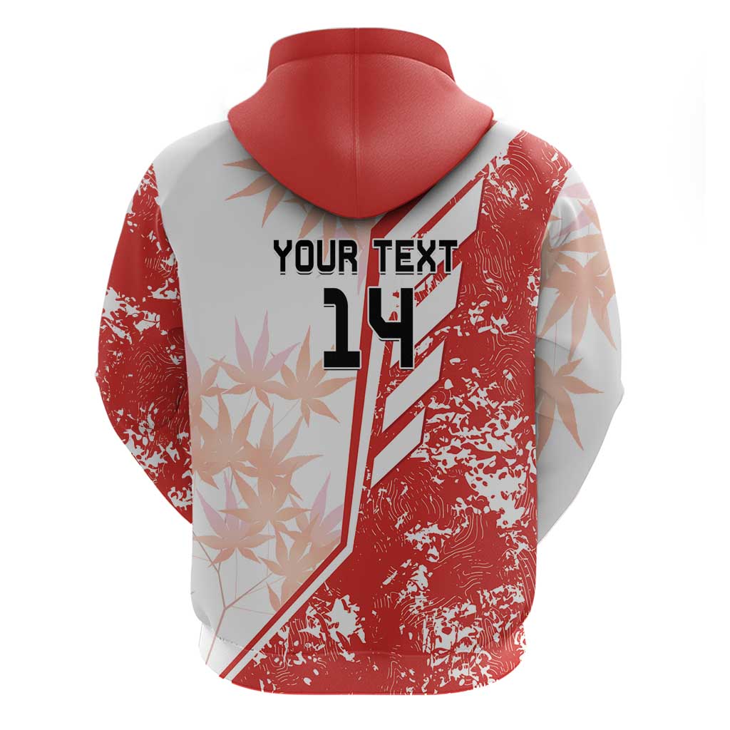 Custom Canada Soccer Hoodie Les Rouges Sporty Style LT14