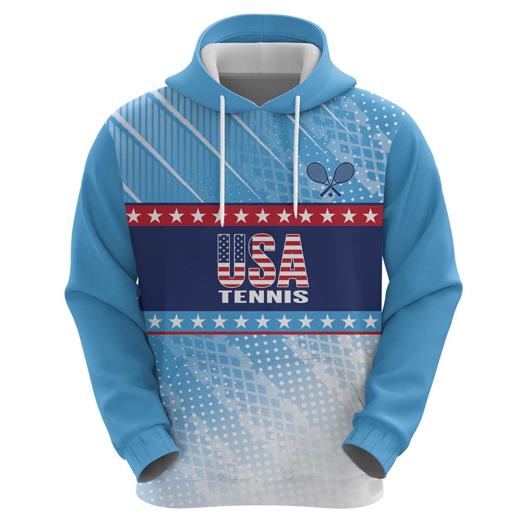 Custom United States Tennis Hoodie 2025 Go USA LT14