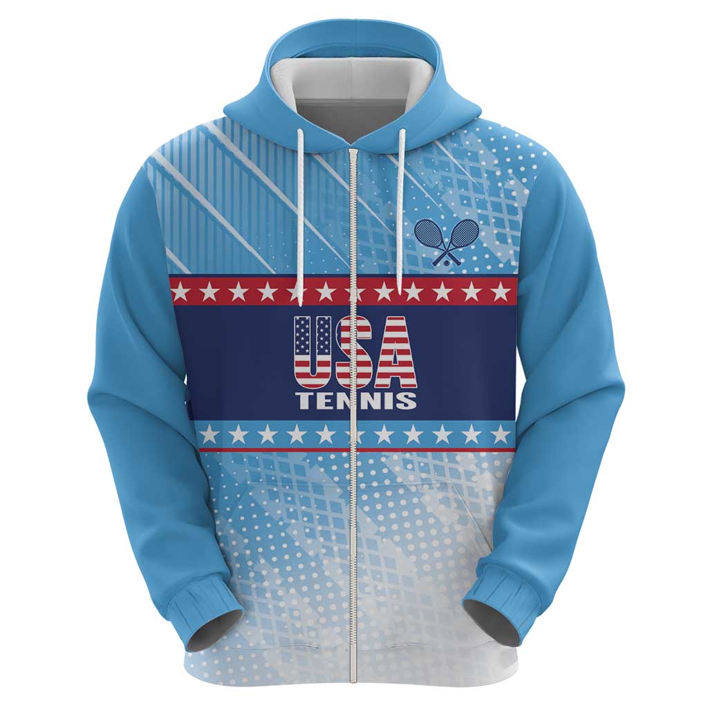 Custom United States Tennis Hoodie 2025 Go USA LT14