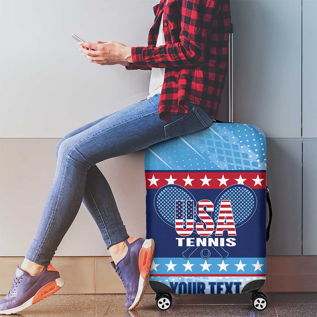 Custom United States Tennis Luggage Cover 2025 Go USA LT14