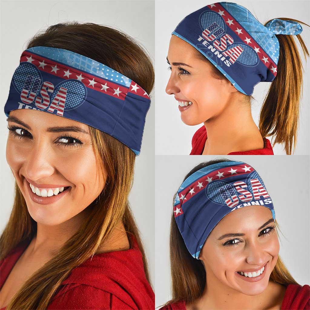 Custom United States Tennis Neck Gaiter 2025 Go USA LT14