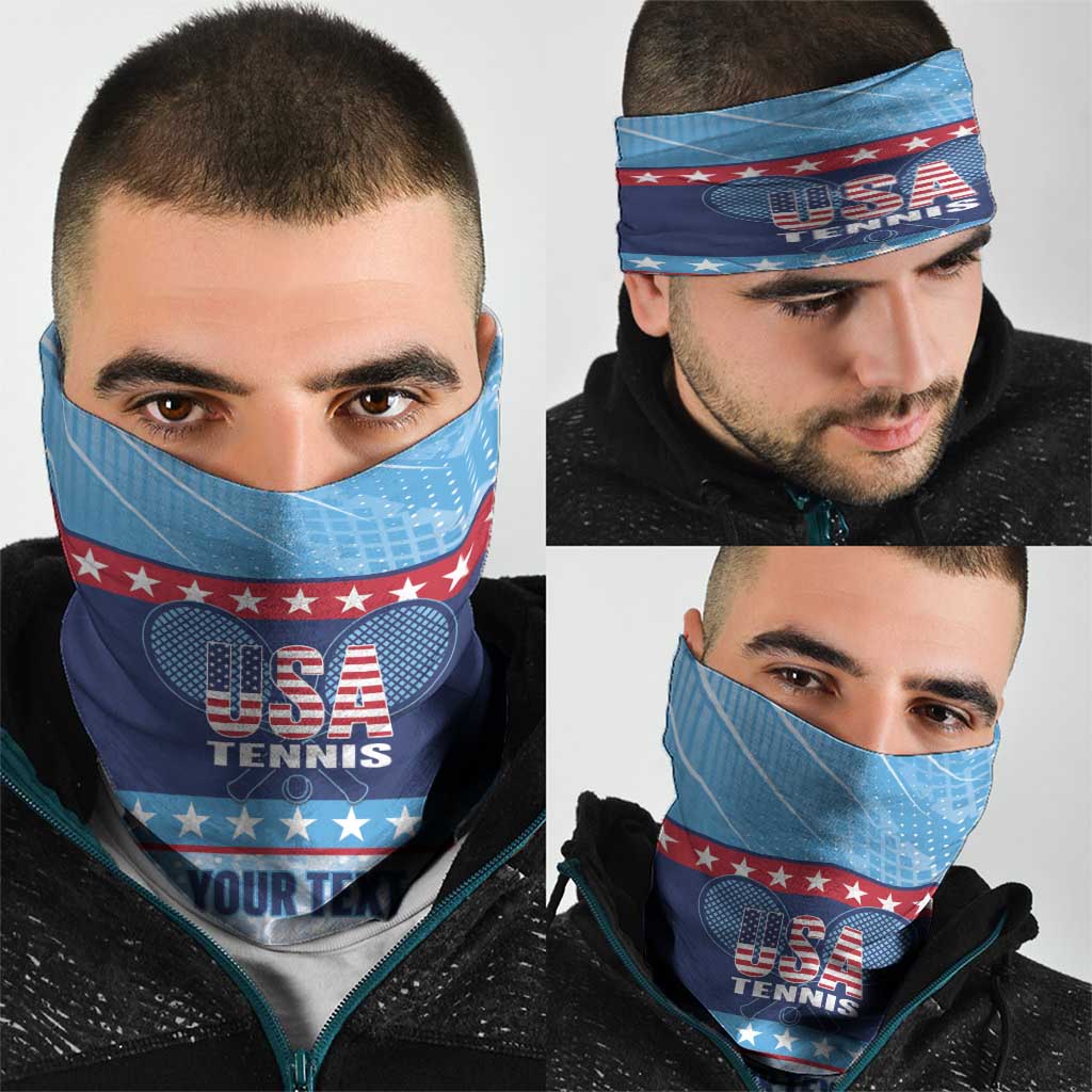 Custom United States Tennis Neck Gaiter 2025 Go USA LT14