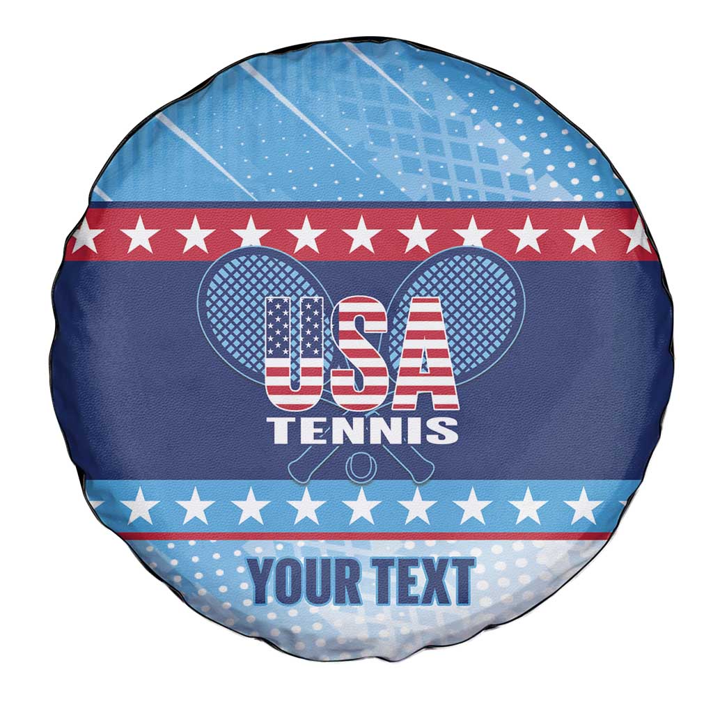 Custom United States Tennis Spare Tire Cover 2025 Go USA LT14
