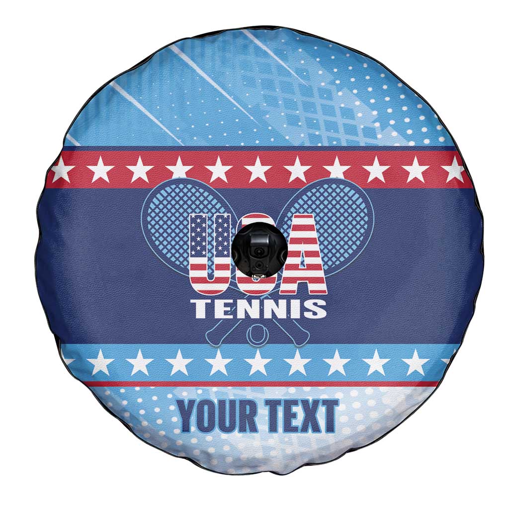 Custom United States Tennis Spare Tire Cover 2025 Go USA LT14