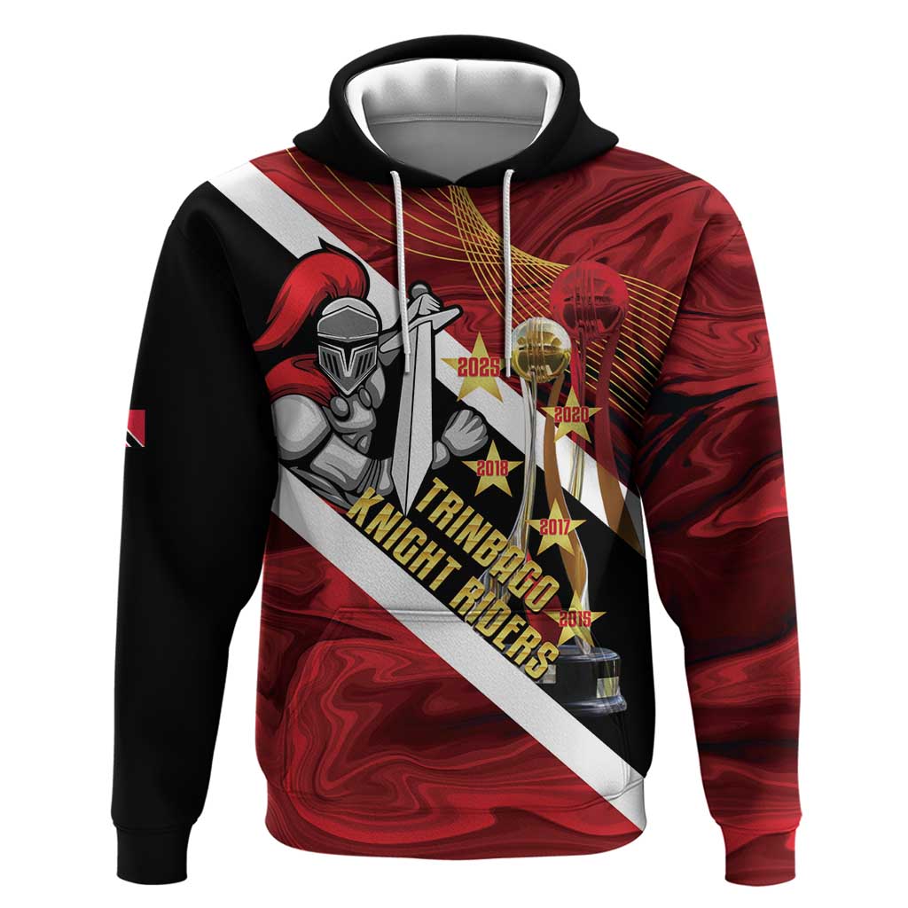 Trinidad and Tobago Cricket Personalized Hoodie Trinbago Knight Riders Champions Trophy LT14