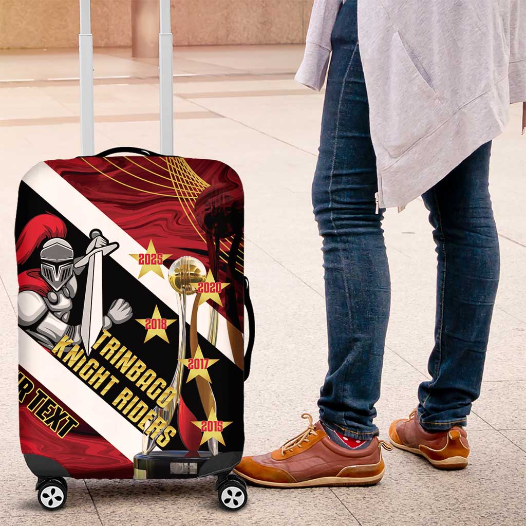 Trinidad and Tobago Cricket Personalized Luggage Cover Trinbago Knight Riders Champions Trophy LT14