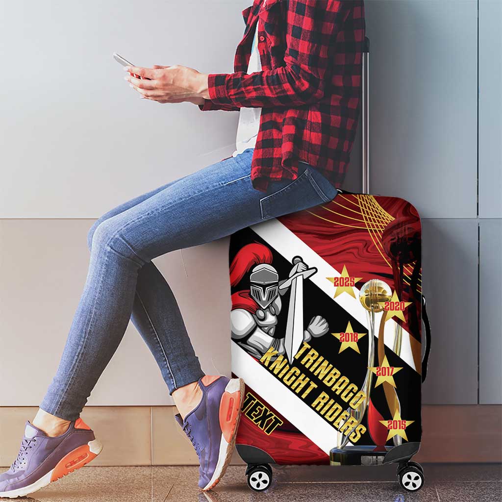 Trinidad and Tobago Cricket Personalized Luggage Cover Trinbago Knight Riders Champions Trophy LT14