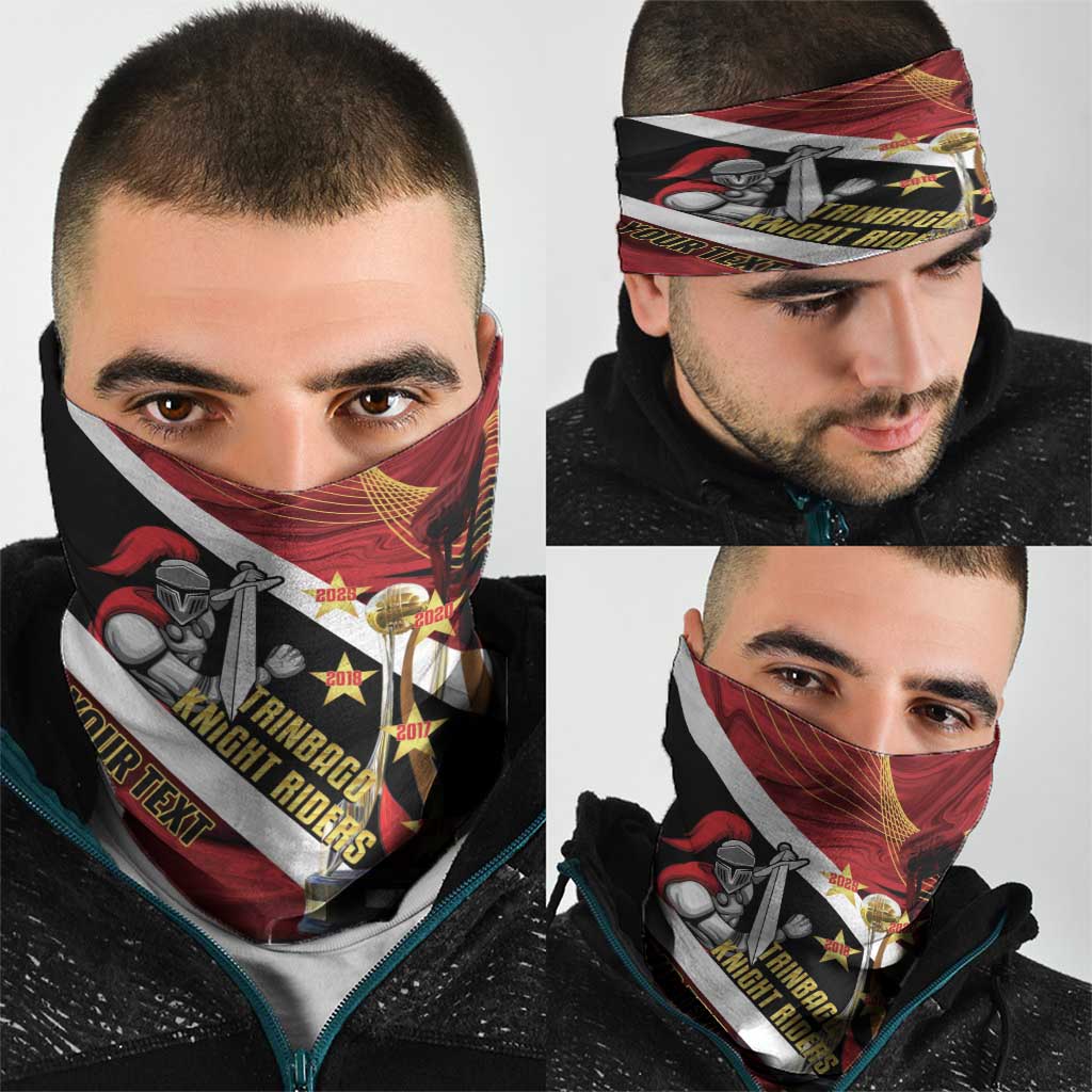 Trinidad and Tobago Cricket Personalized Neck Gaiter Trinbago Knight Riders Champions Trophy LT14