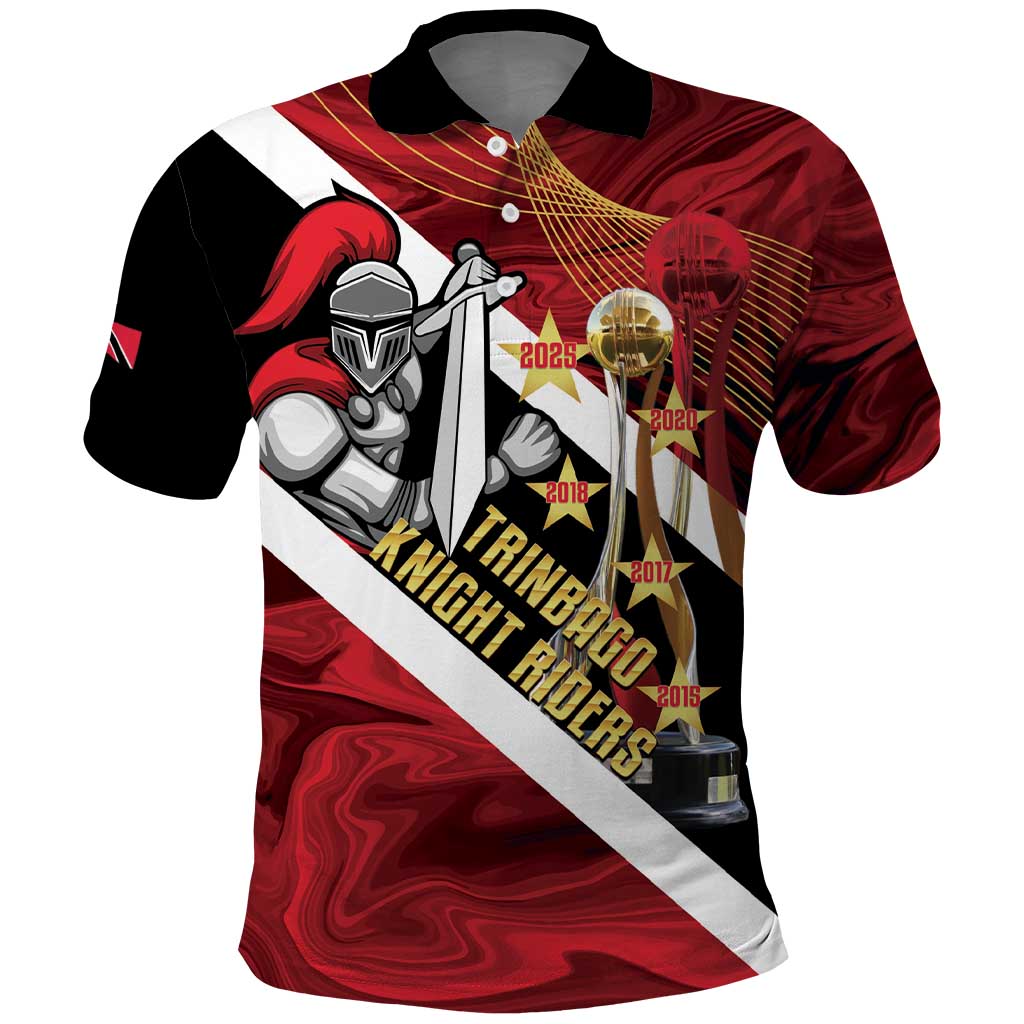Trinidad and Tobago Cricket Personalized Polo Shirt Trinbago Knight Riders Champions Trophy LT14
