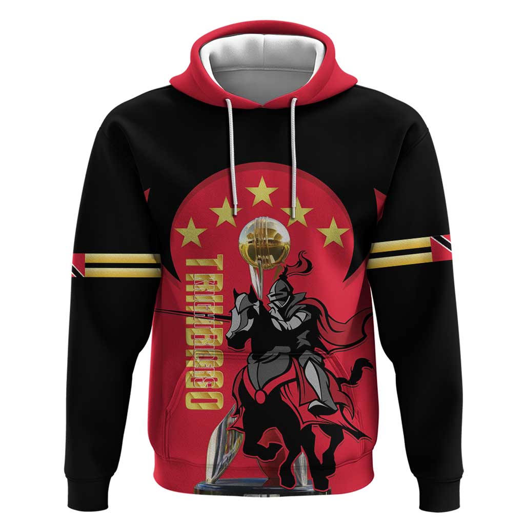 Trinidad and Tobago Cricket Personalized Hoodie Trinbago Knight Riders 5th Champions Proud LT14