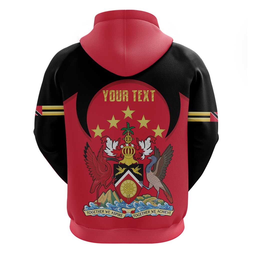 Trinidad and Tobago Cricket Personalized Hoodie Trinbago Knight Riders 5th Champions Proud LT14