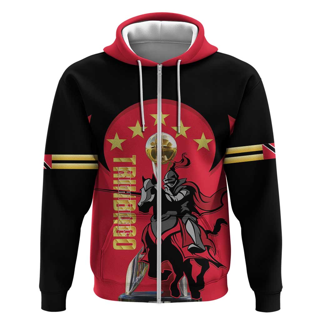Trinidad and Tobago Cricket Personalized Hoodie Trinbago Knight Riders 5th Champions Proud LT14
