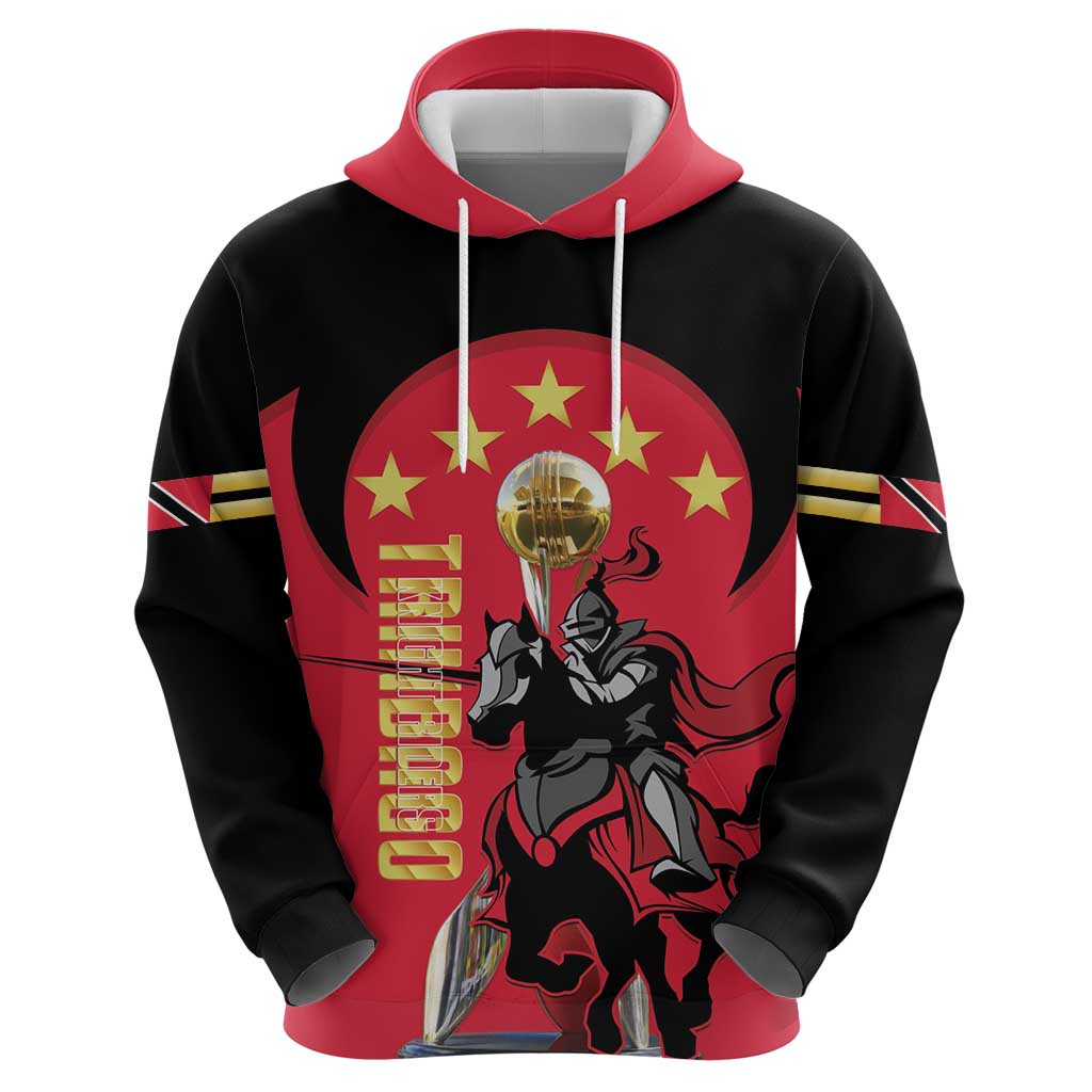 Trinidad and Tobago Cricket Personalized Hoodie Trinbago Knight Riders 5th Champions Proud LT14