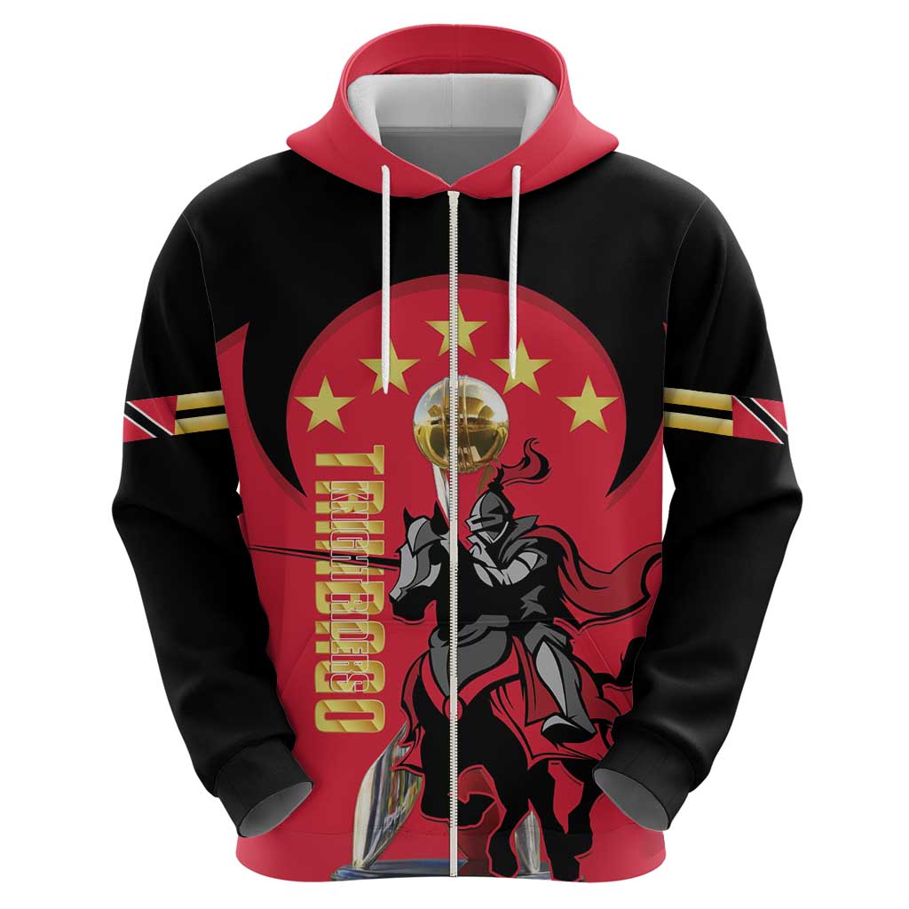 Trinidad and Tobago Cricket Personalized Hoodie Trinbago Knight Riders 5th Champions Proud LT14