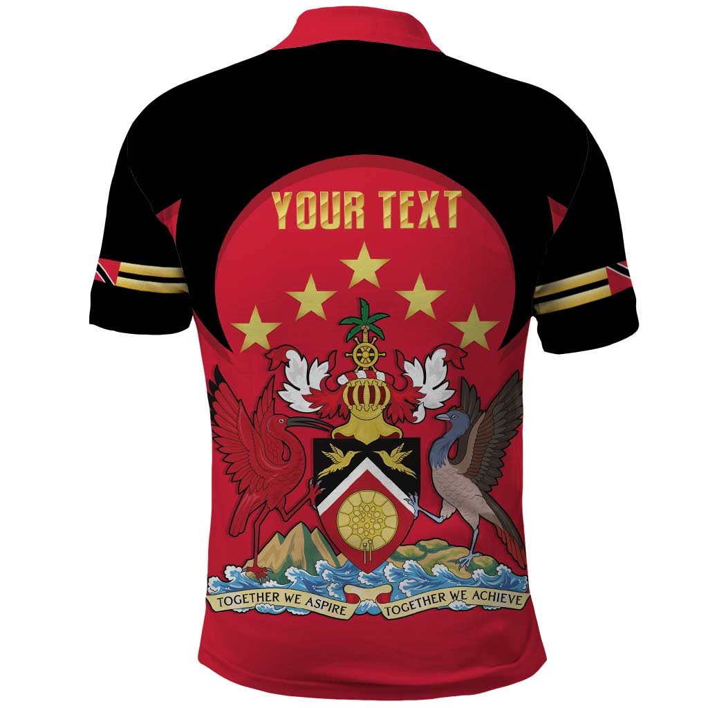 Trinidad and Tobago Cricket Personalized Polo Shirt Trinbago Knight Riders 5th Champions Proud LT14