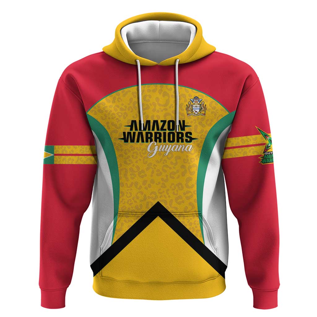 Guyana Cricket Custom Hoodie Amazon Warriors Est 2013 Version LT14
