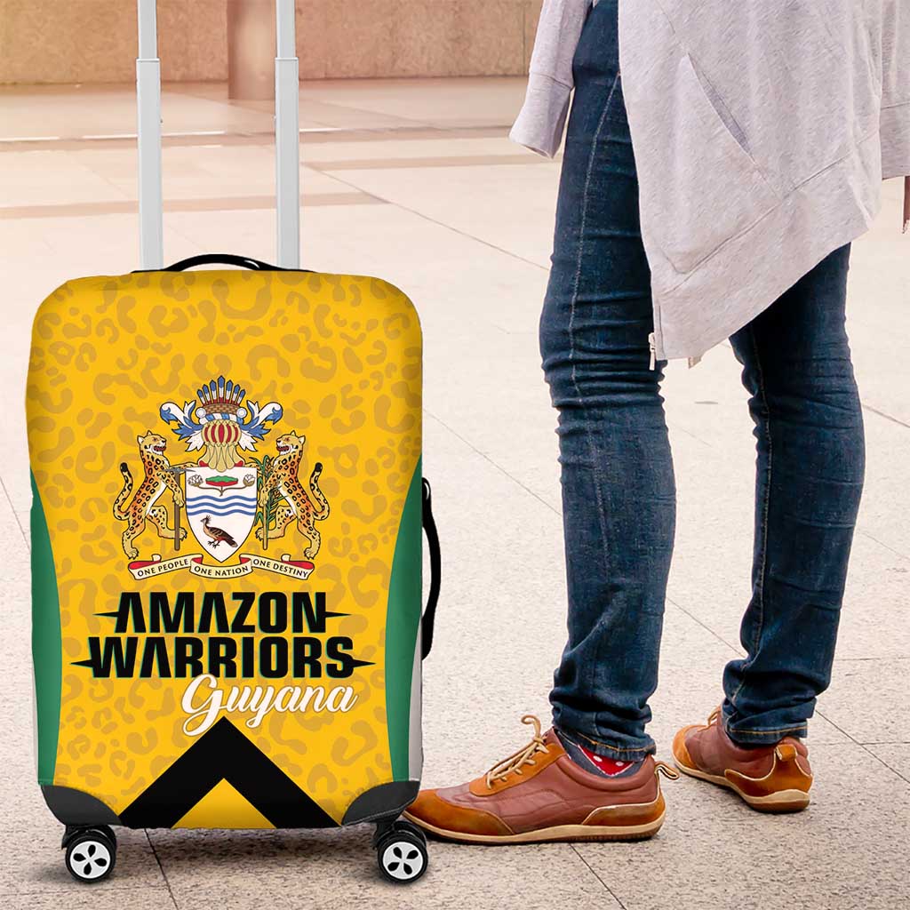 Guyana Cricket Luggage Cover Amazon Warriors Est 2013 Version LT14