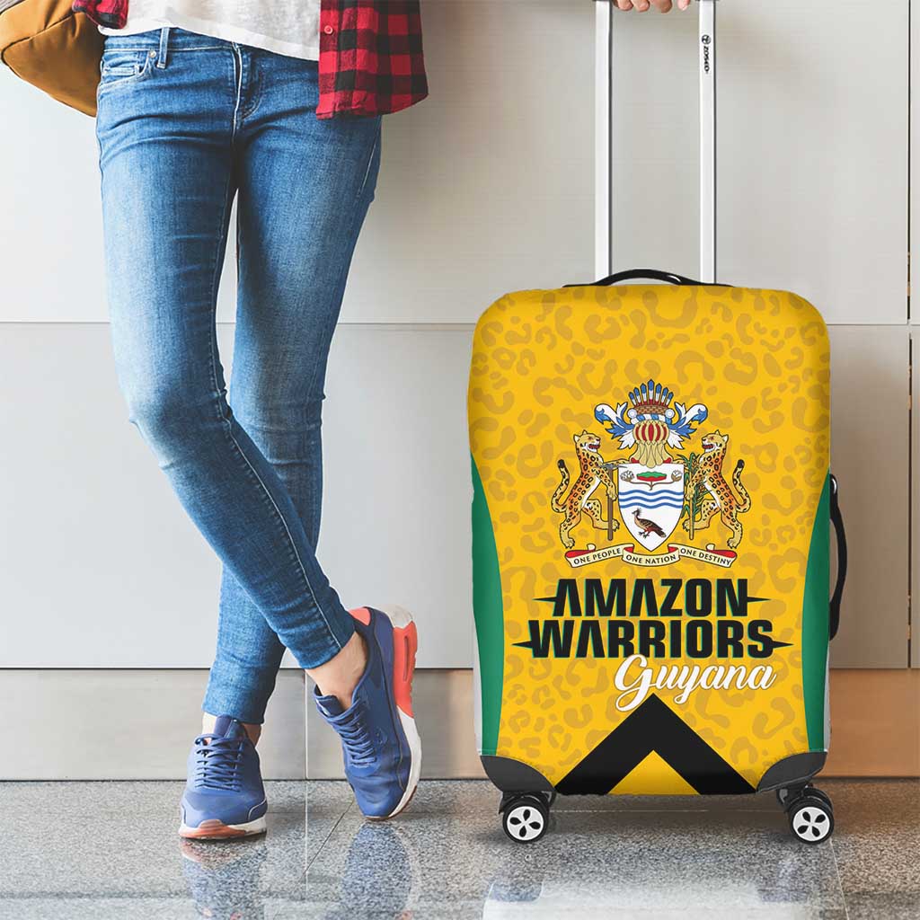 Guyana Cricket Luggage Cover Amazon Warriors Est 2013 Version LT14