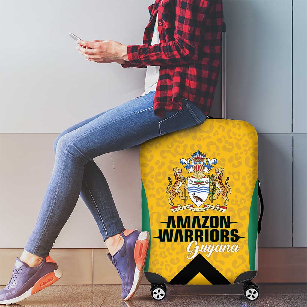 Guyana Cricket Luggage Cover Amazon Warriors Est 2013 Version LT14