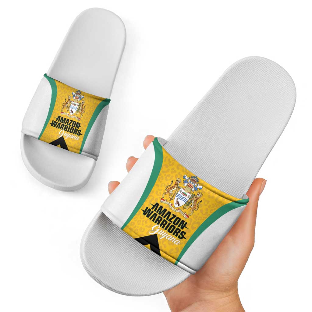 Guyana Cricket Slide Sandals Amazon Warriors Est 2013 Version LT14