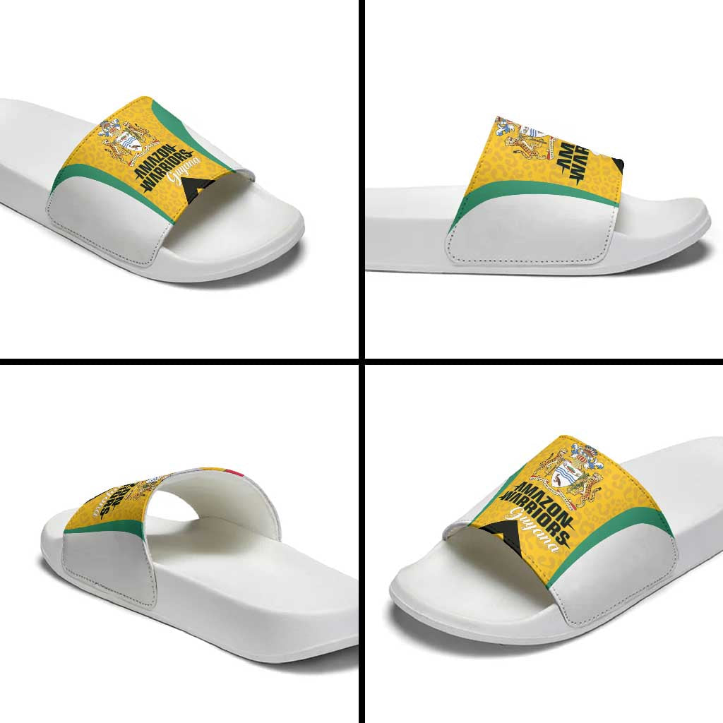 Guyana Cricket Slide Sandals Amazon Warriors Est 2013 Version LT14